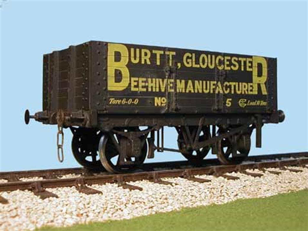 Slaters Plastikard O Gauge 7035B Burtt Beehives Gloucester 6 Plank Open Wagon Kit