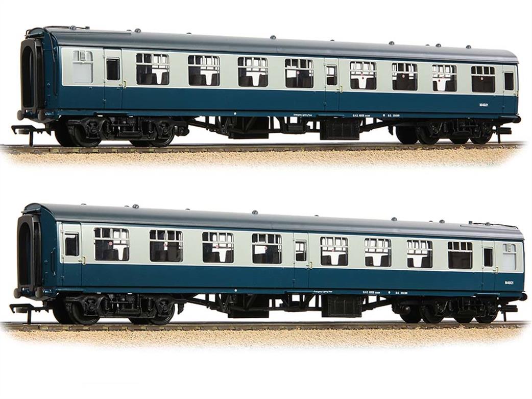 Bachmann OO 39-050H BR Mk1 TSO Second Class Open Coach Blue & Grey