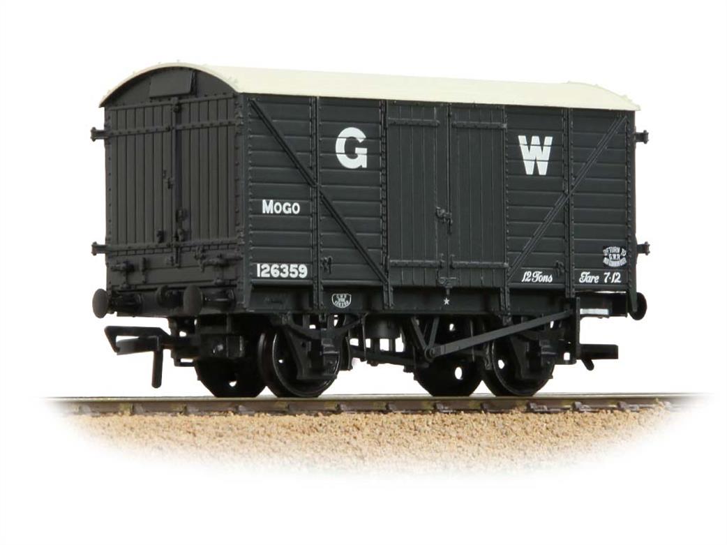 Bachmann OO 37-778E GWR 12-Ton MOGO Motor Car Van Dark Grey