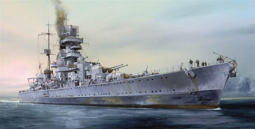 Trumpeter 1/700 05767 Prinz Eugen German WW2 Cruiser 1945