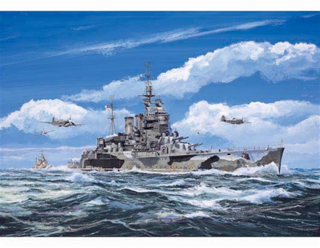 Trumpeter 1/700 05764 HMS Renown Royal Navy Battlecruiser Kit 1942