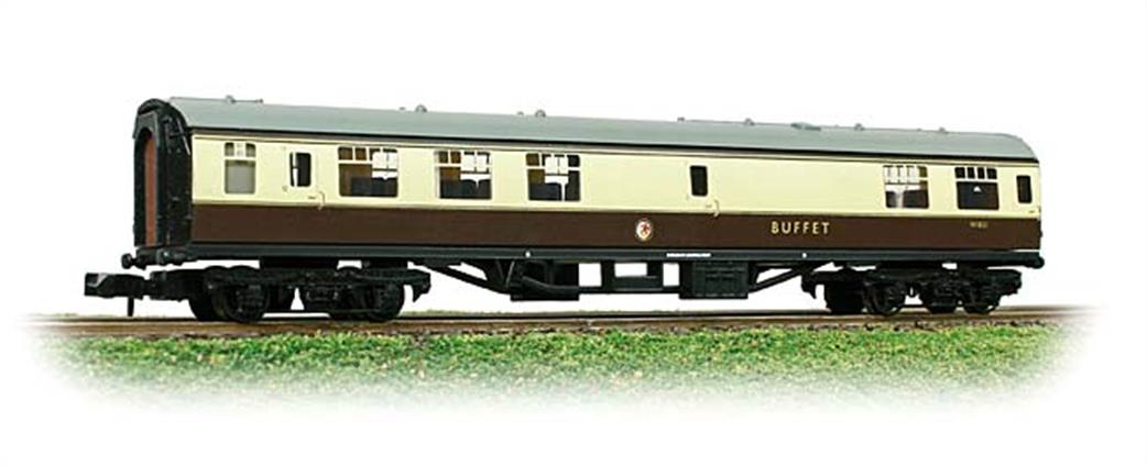 Graham Farish N 374-109B BR Mk1 Buffet Coach RMB Chocolate & Cream