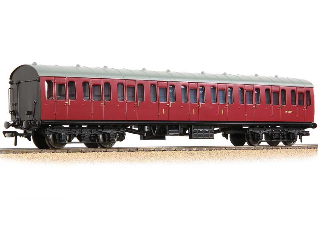 Bachmann OO 34-703A BR Mk1 57ft Suburban Composite First/Second Class Coach Crimson