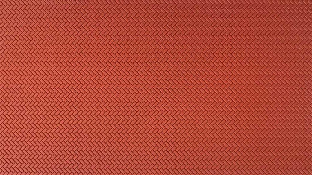Wills Kits OO SSMP236 Herringbone Brick Block Paving Plastic Sheet