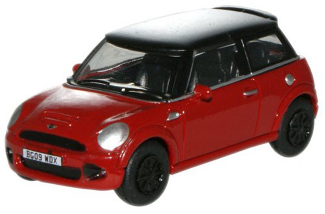 Oxford Diecast 1/76 76NMN001 BMW Mini Chilli Red