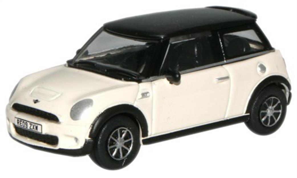 Oxford Diecast 1/76 76NMN002 BMW Mini Pepper White