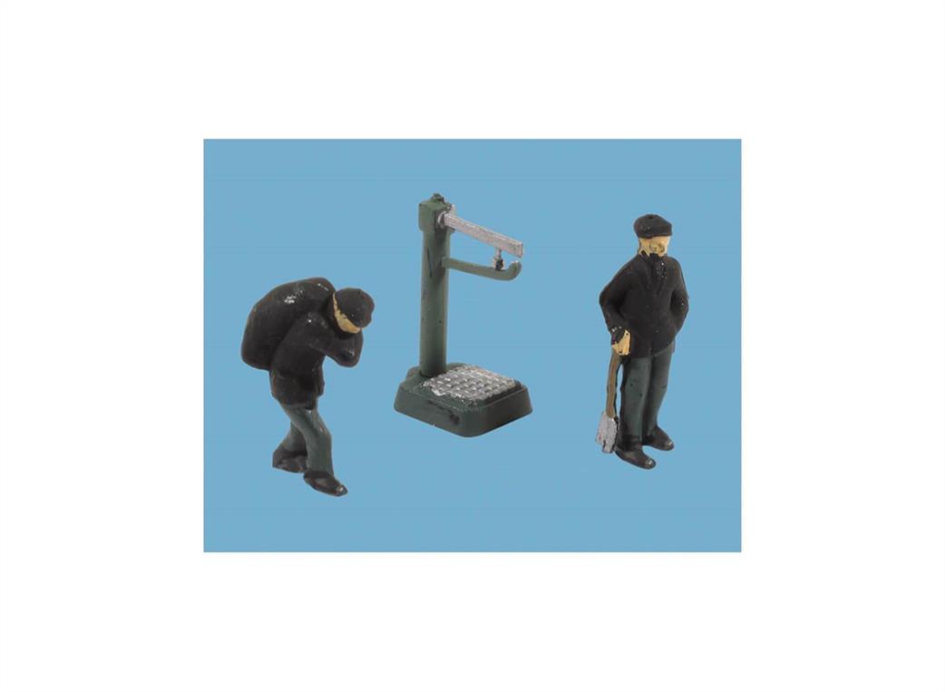 Peco Modelscene OO 5029 Coalman & Coal Scales