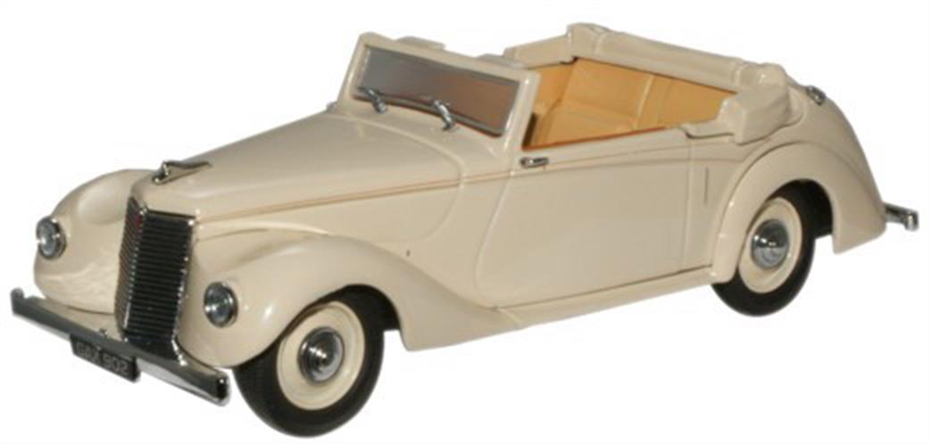 Oxford Diecast 1/43 ASH001 Armstrong Siddeley Hurricane Open Gazelle Fawn