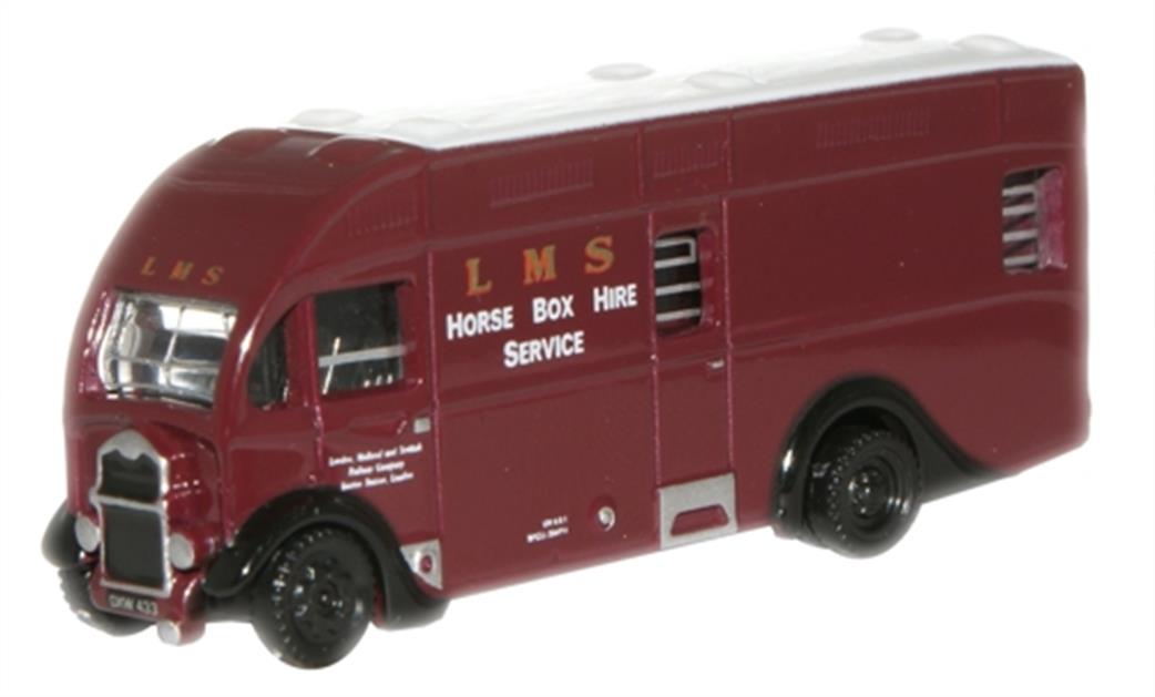 Oxford Diecast 1/148 NAH005 LMS Albion Horsebox