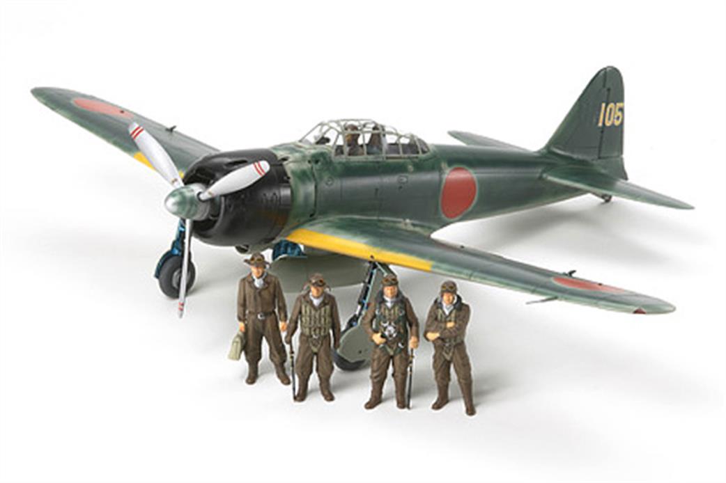 Tamiya 1/48 61108 NA6M3/3a Japanese Zero Fighter Zeke Aircraft Model