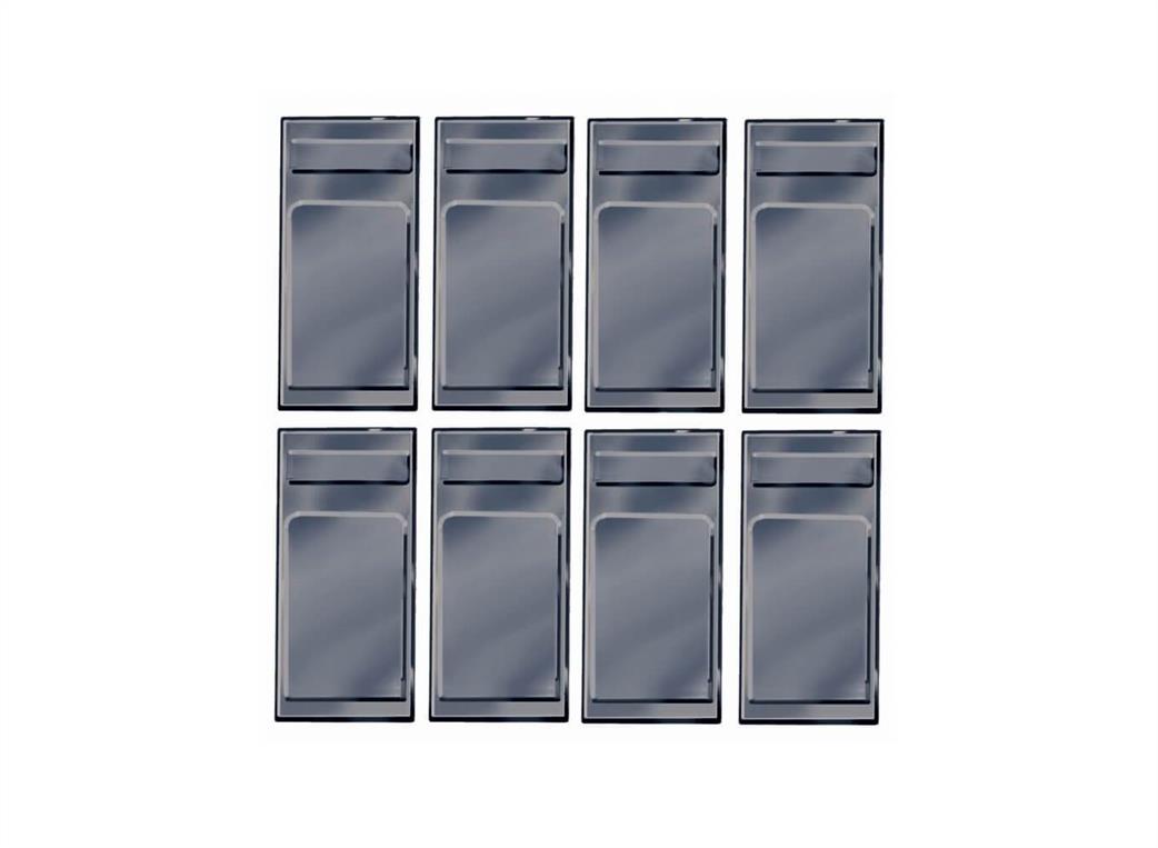 Peco O-16.5 OR-55 Coach Window Blank Panels Pack