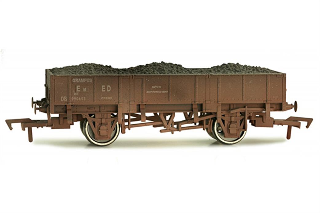 Dapol OO 4F-060-010 BR Grampus Engineers Open Wagon DB990653 Weathered