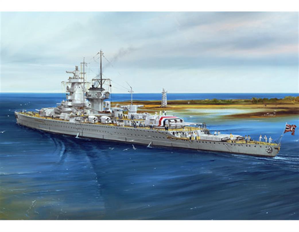 Trumpeter 1/700 05773 Admiral Graf Spee 1937 German WW2 Battleship Plastic Kit