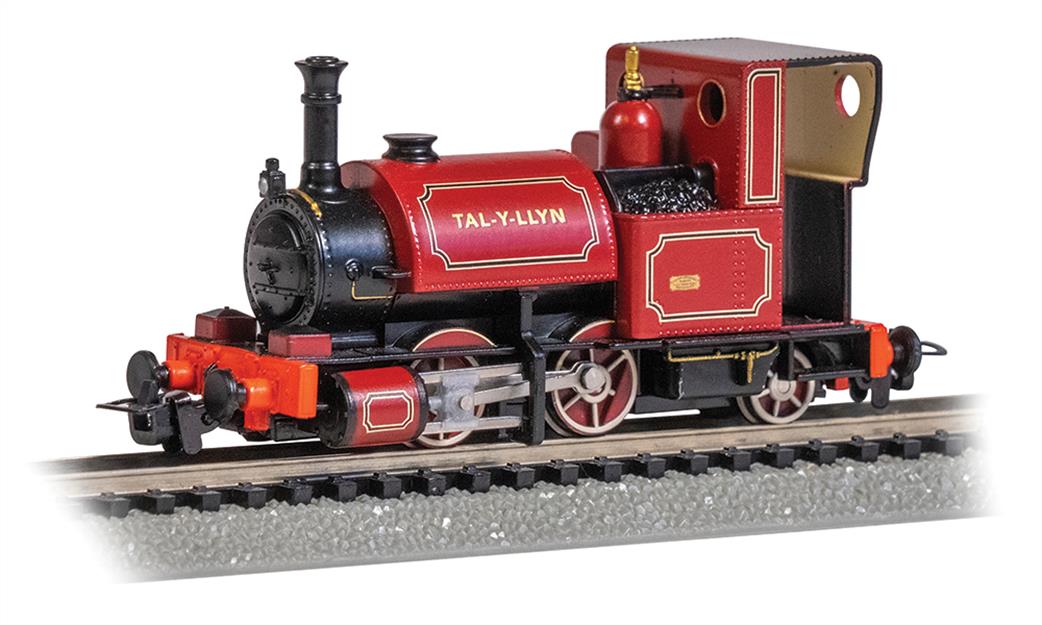 Bachmann OO9 59102 Tal-Y-Llyn Fletcher Jennings 0-4-2ST Talyllyn Railway Lined Red