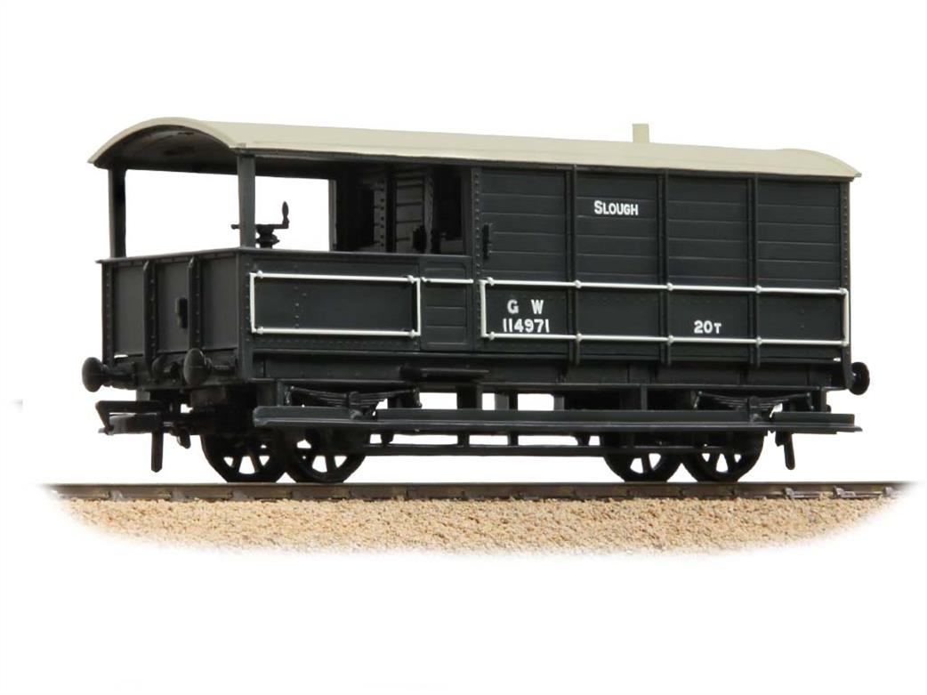 Bachmann OO 33-309A GWR 20 Ton Toad Goods Train Brake Van GWR Grey Slough