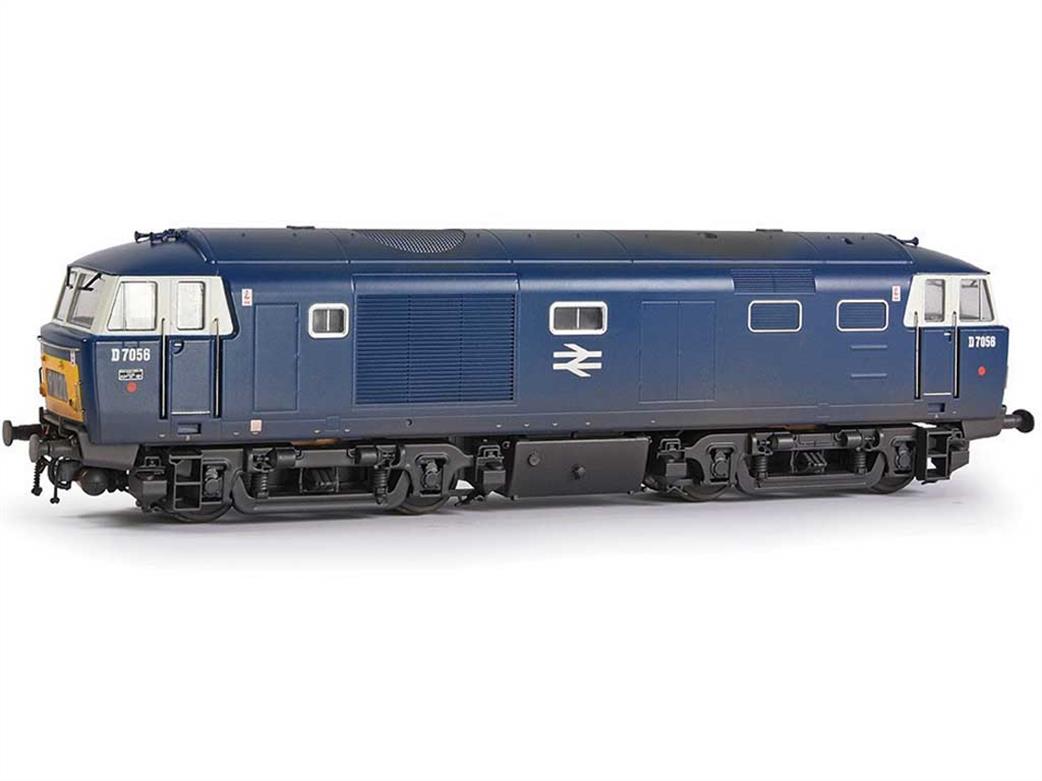 EFE Rail OO E84004 BR D7056 Class 35 Hymek Diesel Locomotive Rail Blue Weathered