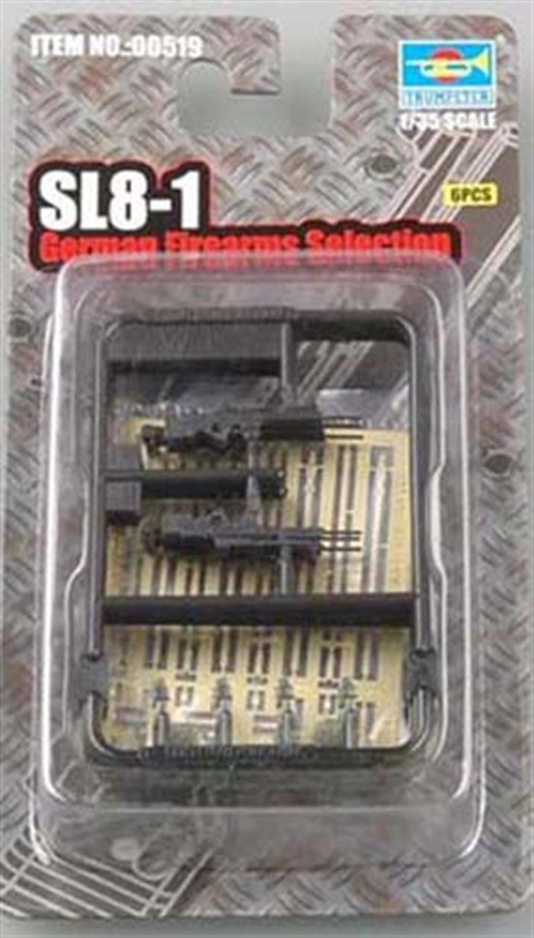 Trumpeter 1/35 00519 SL8-1 German Firearms Set