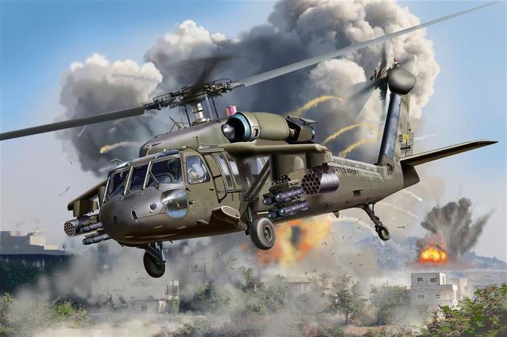 Revell 1/72 04940 UH60 Blackhawk US Army Transport Helicopter kit