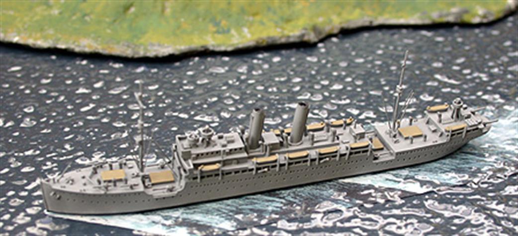 Rhenania 1/1250 GLR12B USS De Kalb, troopship, 1917