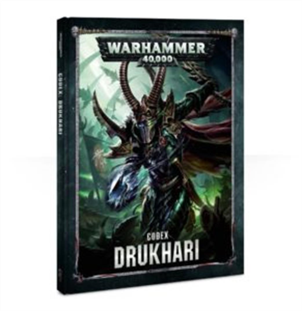 Games Workshop  60030112007 Drukhari Hardback 40K Codex (old)