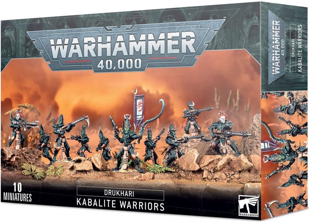 Games Workshop 28mm 45-07 Drukhari Kabalite Warriors