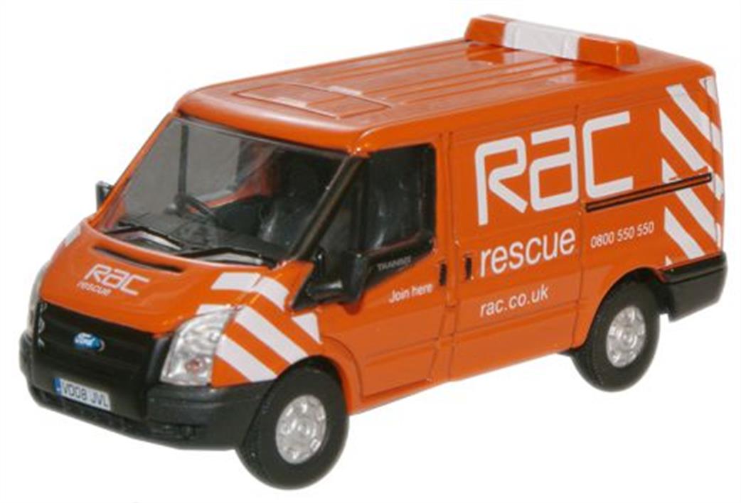 Oxford Diecast 1/76 76FT003 Ford Transit Van RAC Low Roof Version