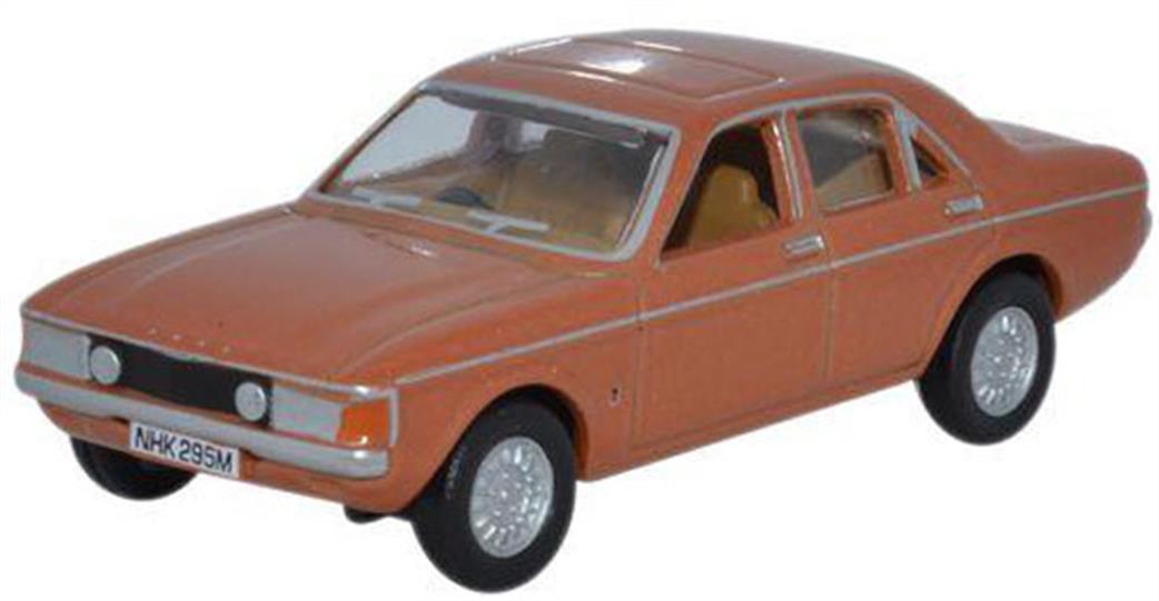 Oxford Diecast 1/76 76FC001 Ford Consul Gold Diecast car Model