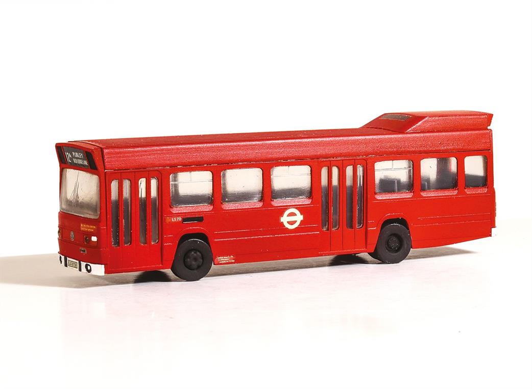 Peco Modelscene OO 5138  Leyland National Single Deck Bus Kit London Transport Red Livery