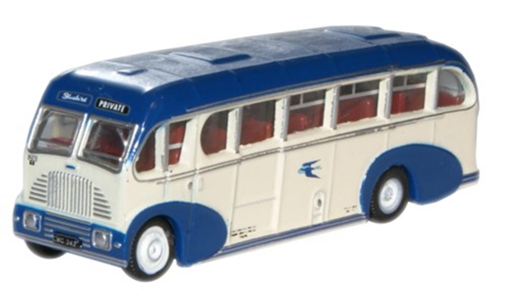 Oxford Diecast 1/148 NBS001 Burlingham Sunsaloon Alexander Bluebird