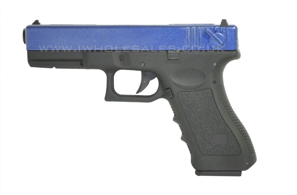 Cyma 1/1 CM030 G17 Full semi Auto Electric Blue 6mm BB Pistol