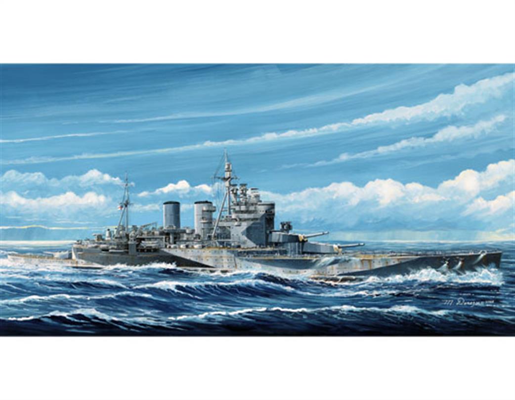 Trumpeter 1/700 05765 HMS Renown Royal Navy Battlecruiser 1945 Plastic Kit