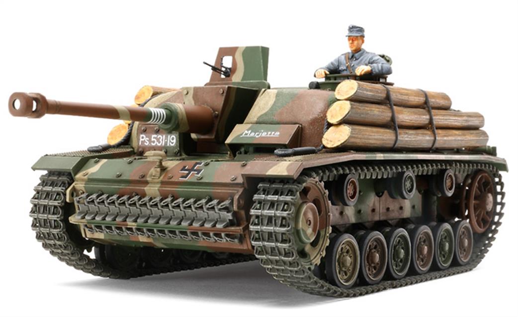 Tamiya 1/35 35310 Stug III Self Propelled Gun Kit Finland