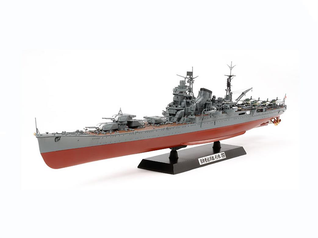 Tamiya 1/350 78024 Imperial Japanese Navy IJN Heavy Cruiser Tone Plastic Model Kit