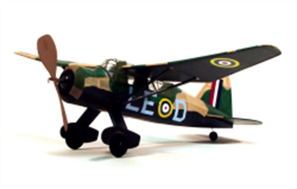 Dumas   220 Lysander Rubber Powered Balsa Aircraft Kit