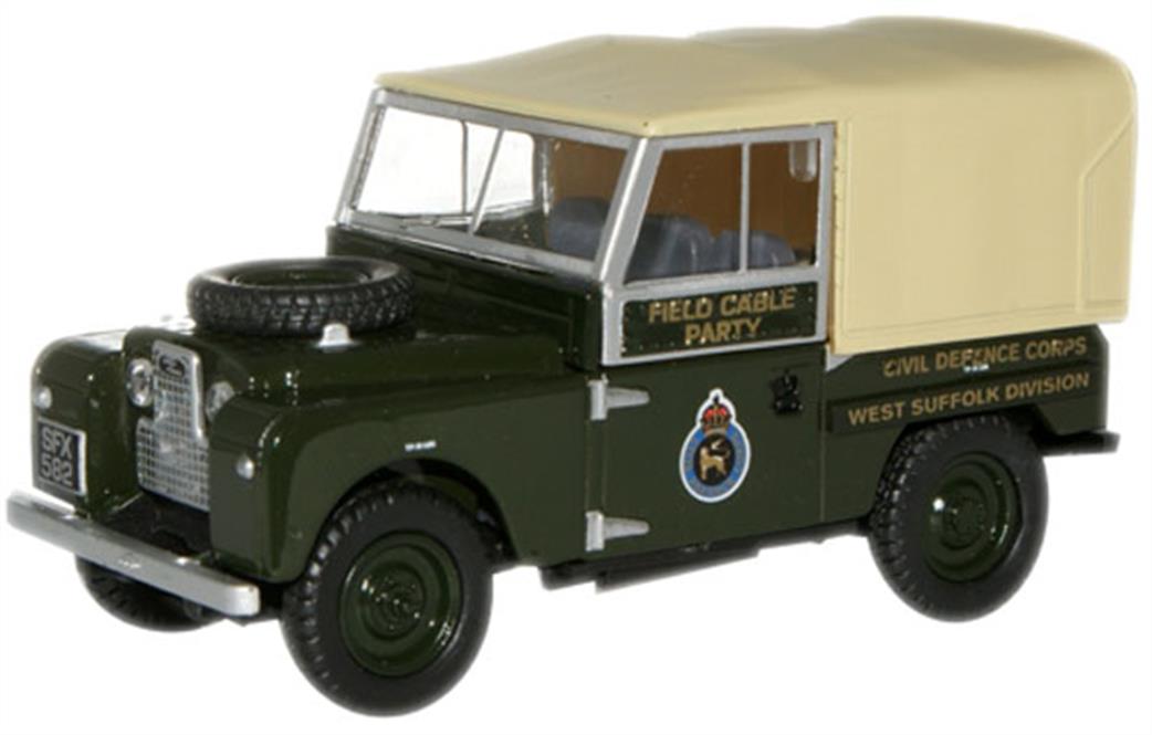 Oxford Diecast 1/76 76LAN188008 Land Rover 88