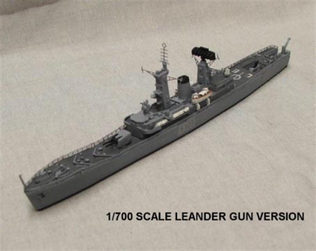 MT Miniatures 1/700 MTM002K HMS Leander Frigate Resin Model Kit