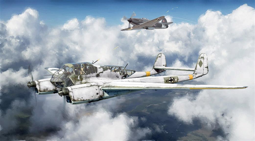 Italeri 1/72 1404 German Focke Wolf FW189 A-1/A-2 Aircraft Kit