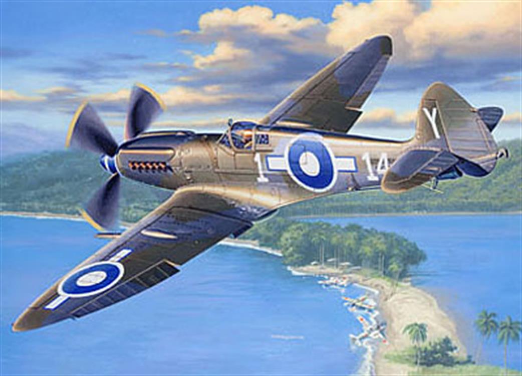 Revell 1/48 04835 Supermarine Seafire F MK XV Royal Naval Fighter Plane Kit