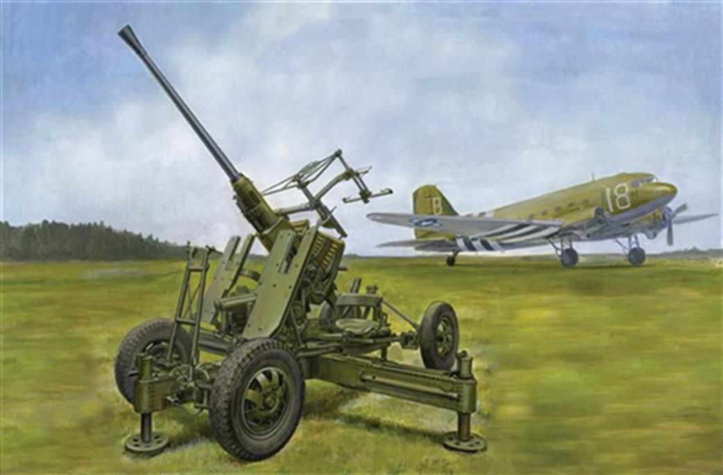 AFV Club 1/35 AF35187 British Bofors Anti Aircraft Gun Kit