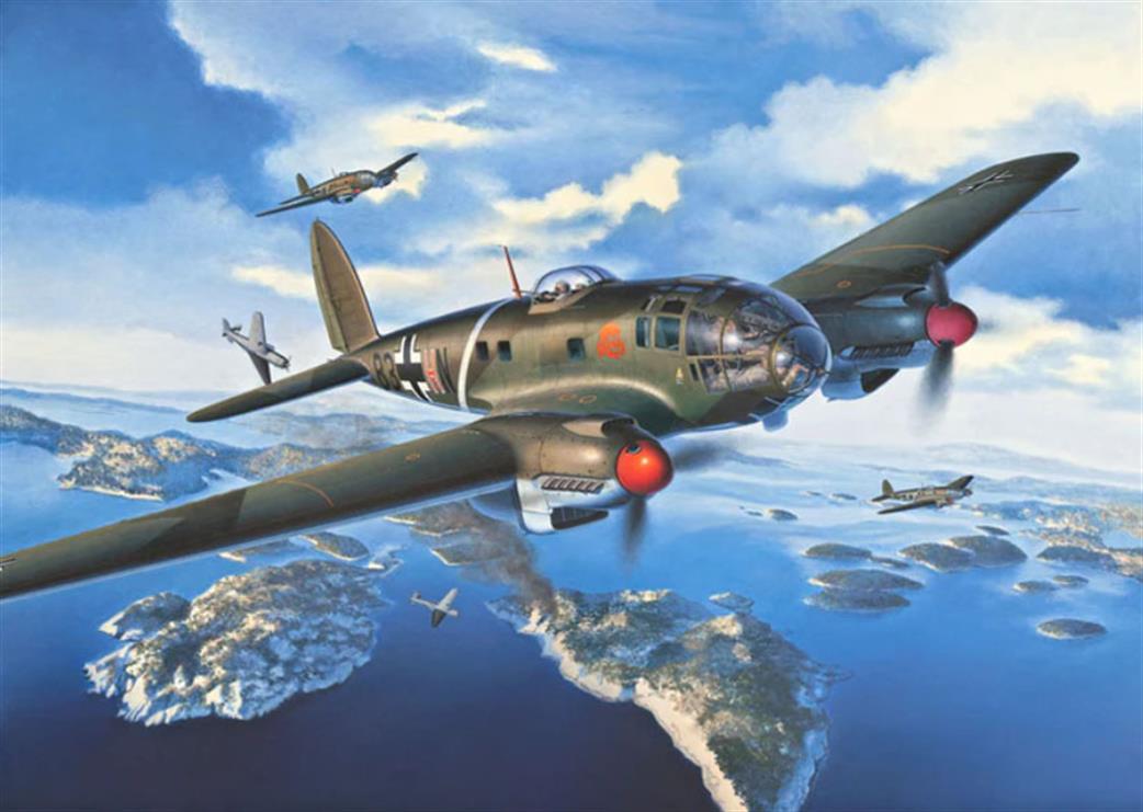 Revell 1/32 03755 German Heinkel HE111 P-1 Bomber Kit