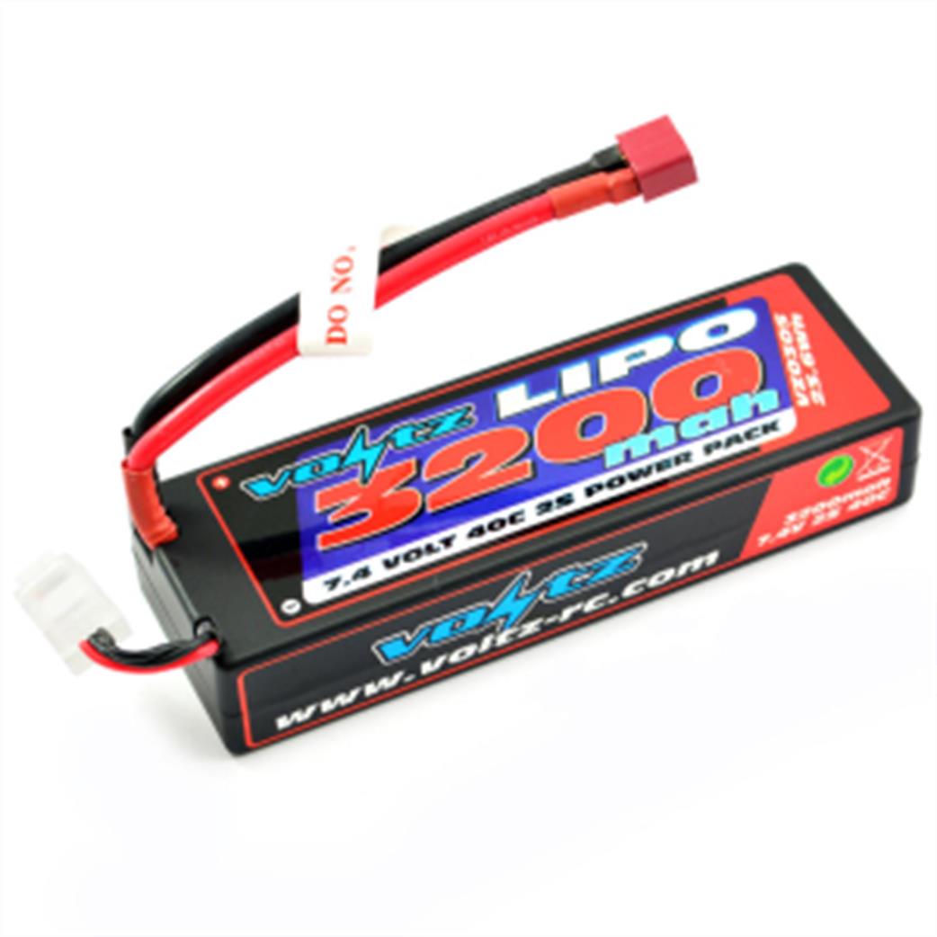 Voltz  VZ0305 7.4v 3200mah 30C Hard Case Lipo