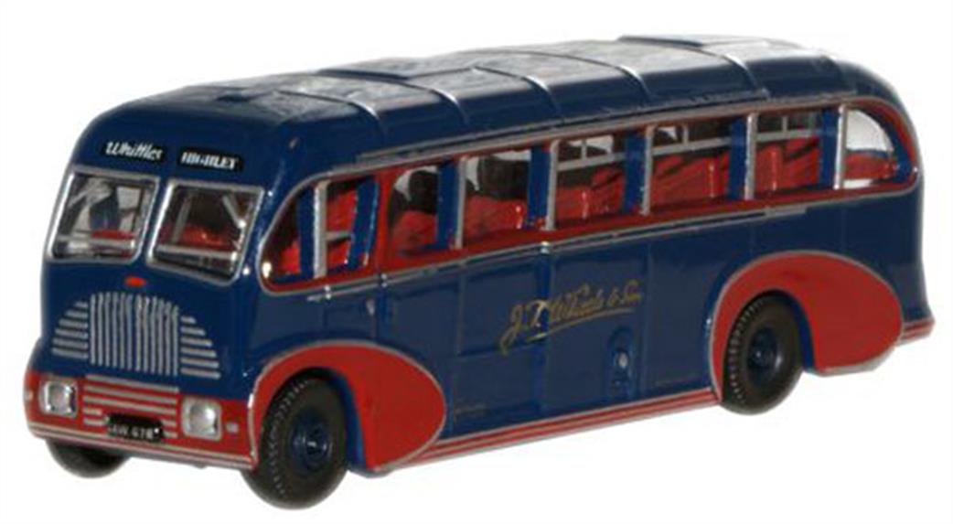 Oxford Diecast 1/148 NBS004 Burlingham Sunsaloon Whittles Coaches