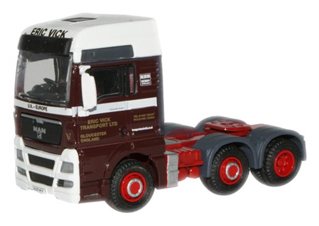 Oxford Diecast 1/76 MAN02CS_C MAN TGX Eric Vick Cab