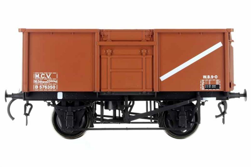 Dapol O Gauge 7F-030-016 B576350 Rebodied 16ton Steel Mineral Dia.1/108 Vacuum Brake Bauxite TOPS MCV