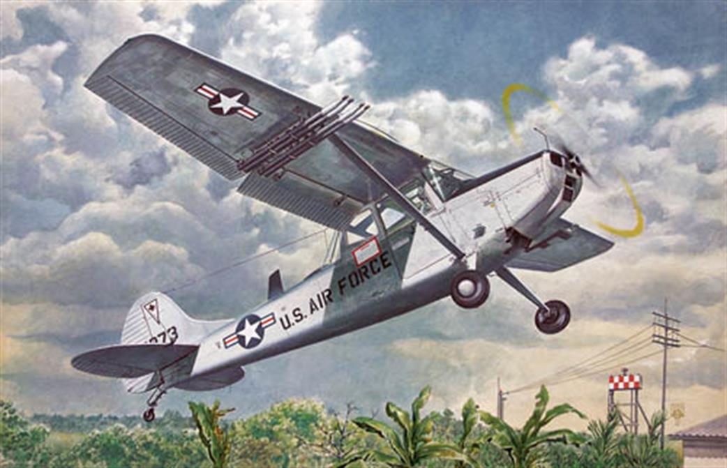 Roden 1/48 409 Cessna L-19/O-1 Bird Dog Plastic Kit