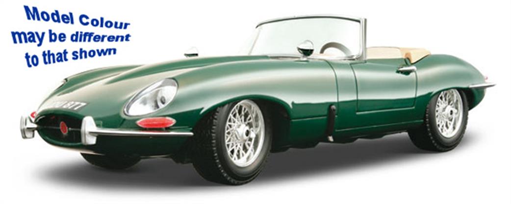 Burago 1/18 12046 Jaguar E Type Cabriolet 1961