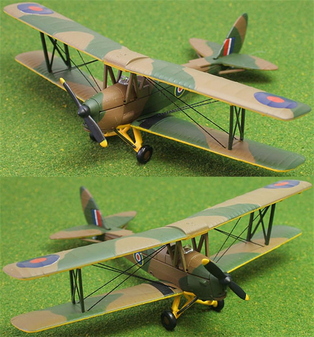 Oxford Diecast 1/72 72TM001 Dehavilland DH Tiger Moth RAF