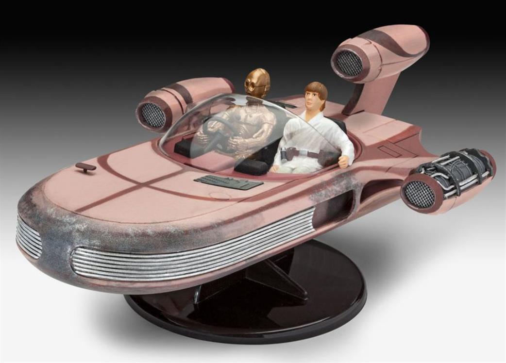 Revell 1/14 06050 Star Wars X34 Landspeeder Plastic Model Easy Kit