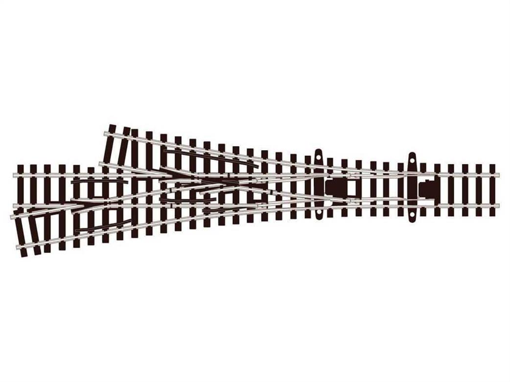 Peco N SL-E399F Three-Way Turnout Point Code 55 Finescale