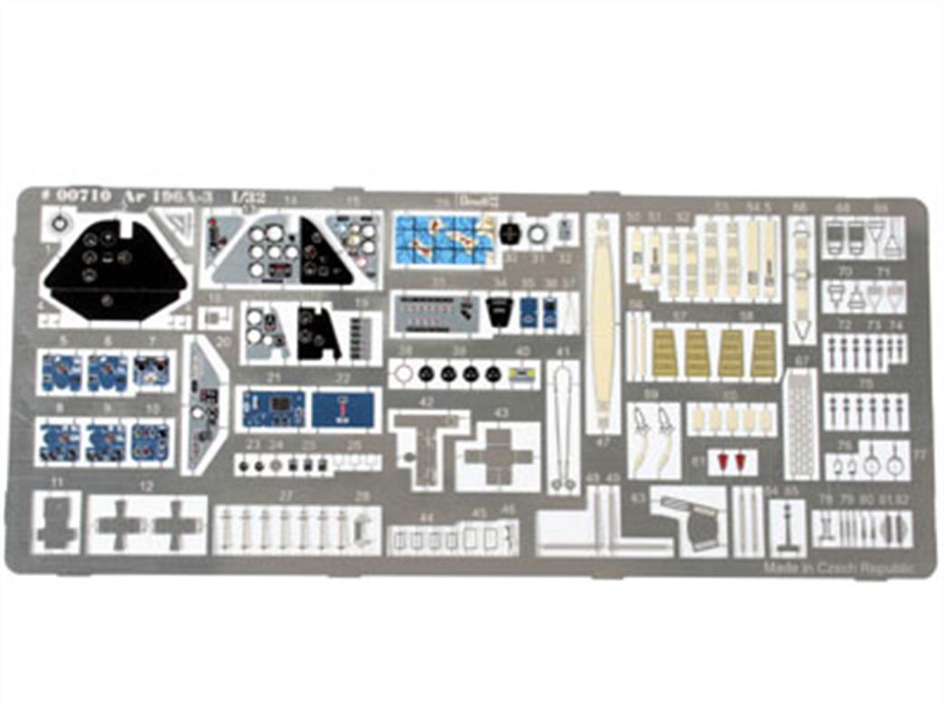 Revell 1/32 00710 Photoetched Parts for German Arado Ar196 A-3
